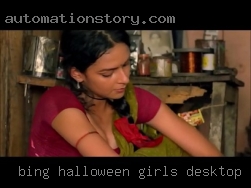 Bing halloween girls desktop free.