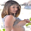 Black white swinger